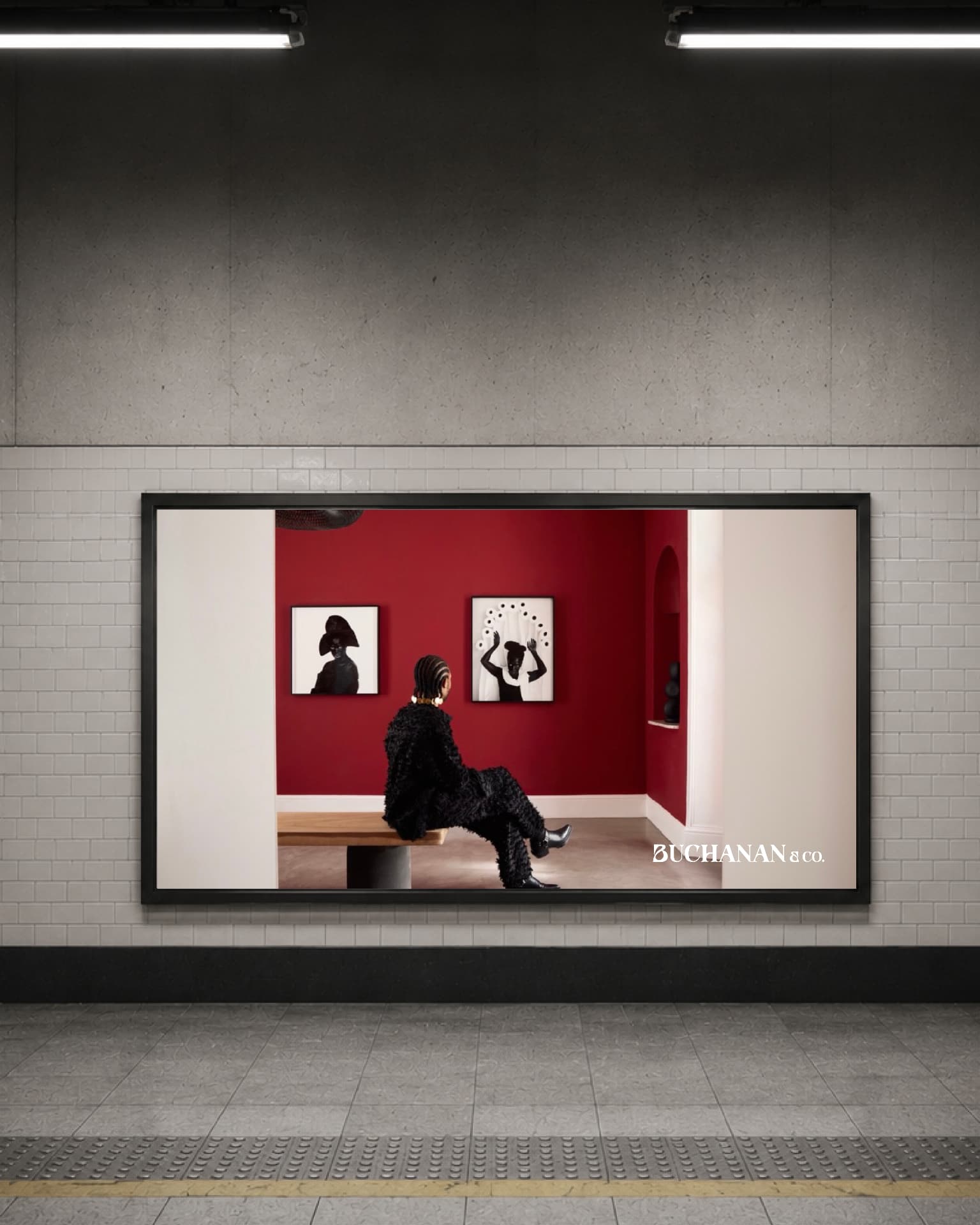 Buchanan & Co. out of home billboard mockup