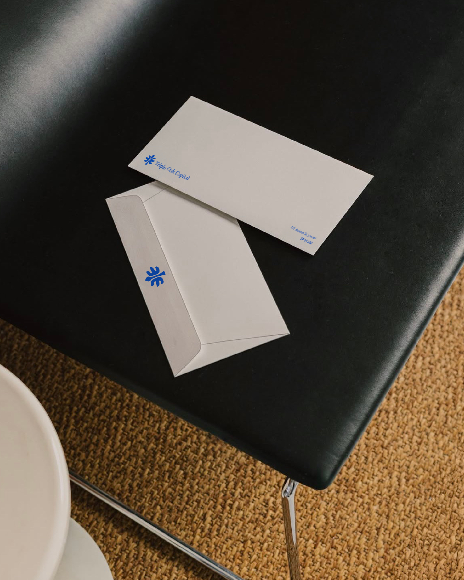 Triple Oak Capital stationery, envelopes
