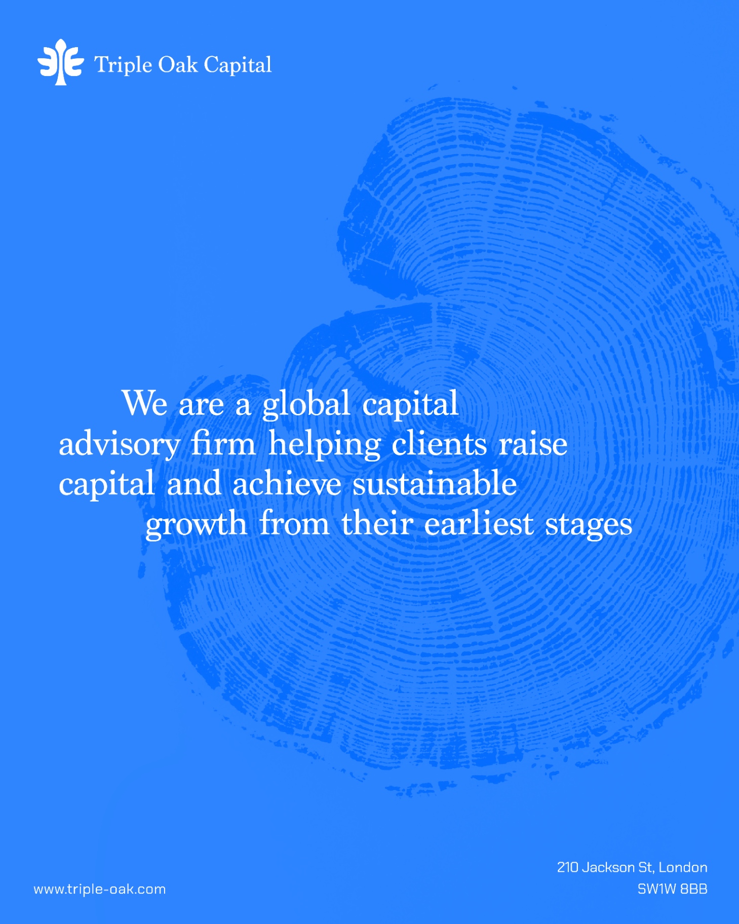 Triple Oak Capital brand poster