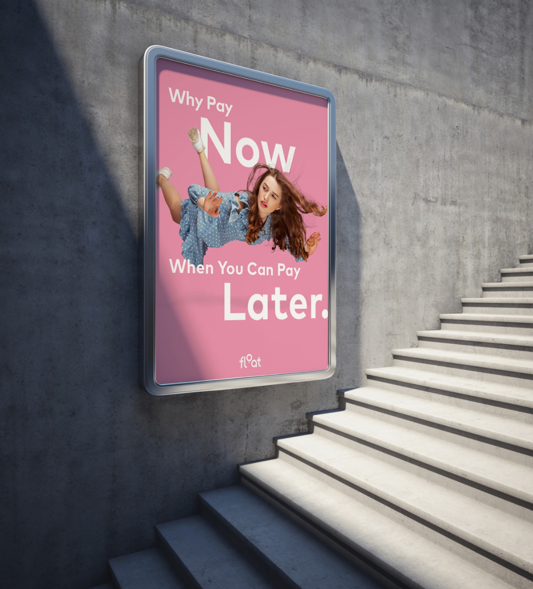 Float, outdoor campaign poster